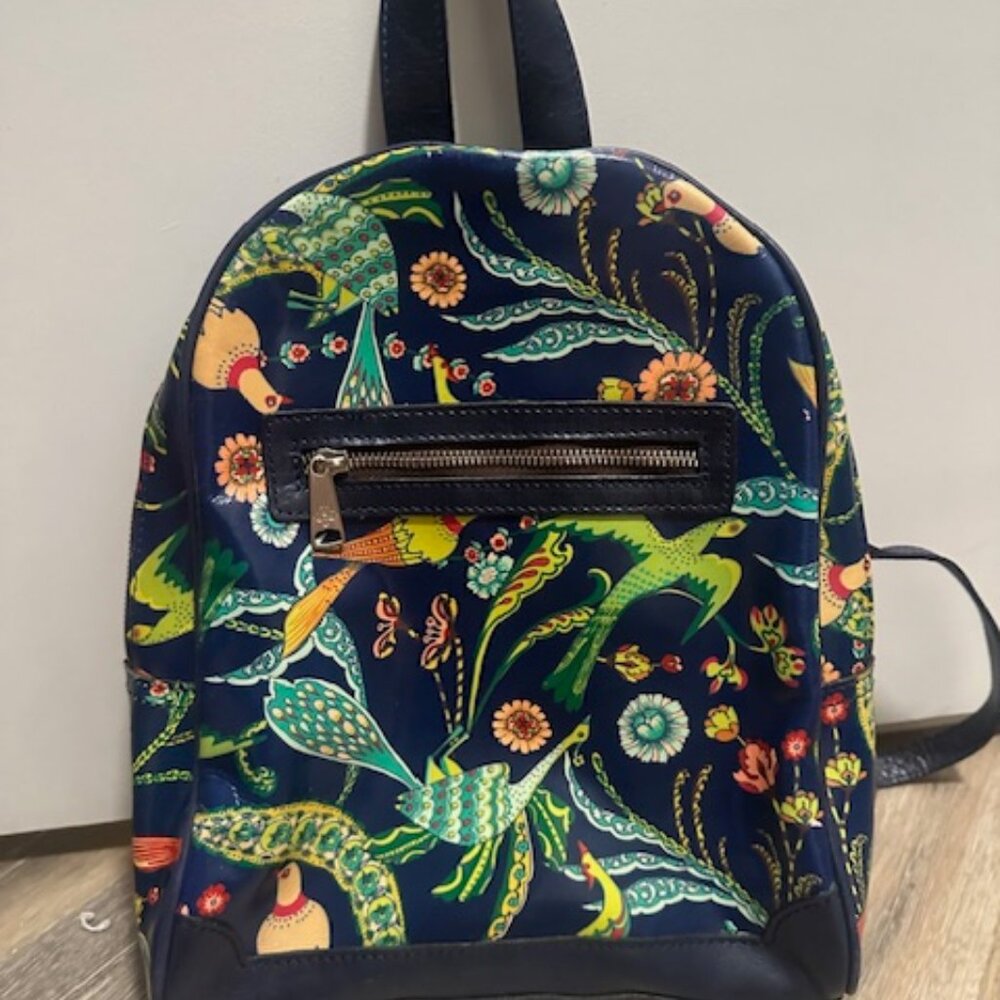 Patricia Nash Favani Backpack Birds of Paradise